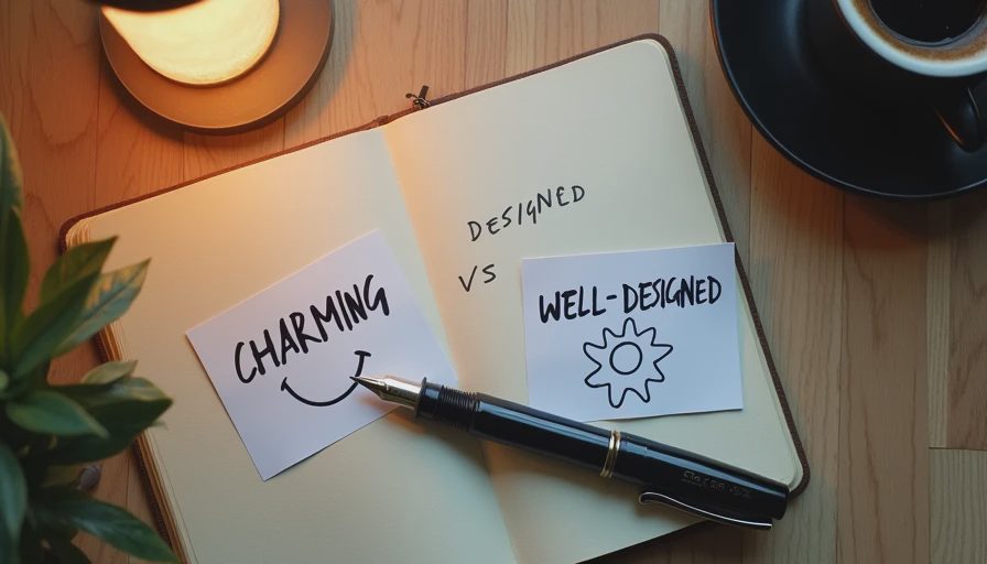 The Difference Between "Charming" and Actually Well-Designed
