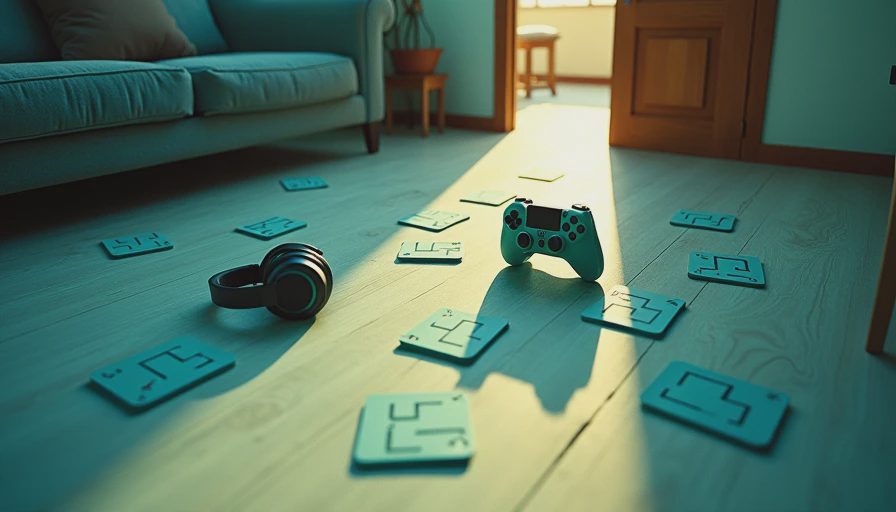 Visual context for psychological horror games