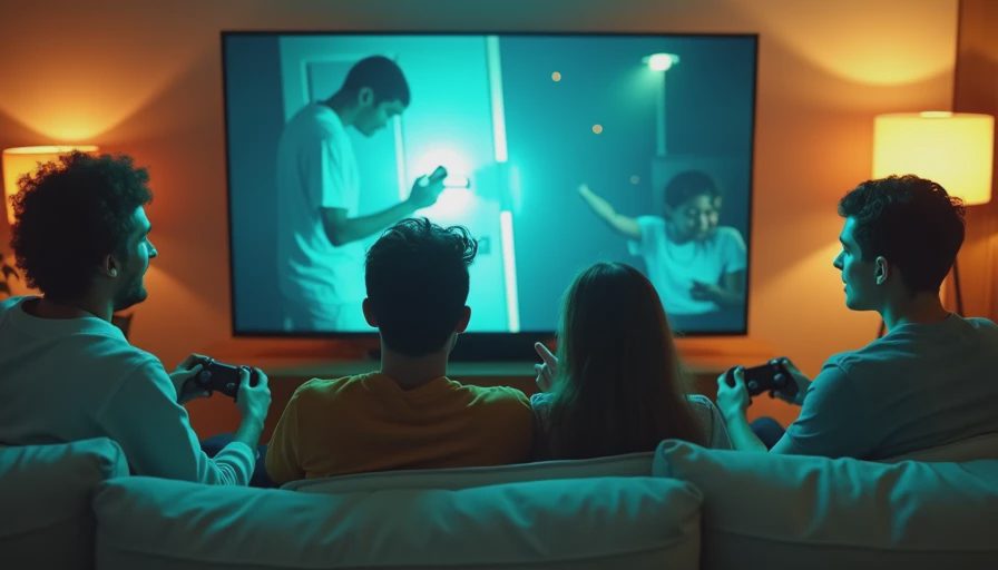 Illustration for multiplayer horror games